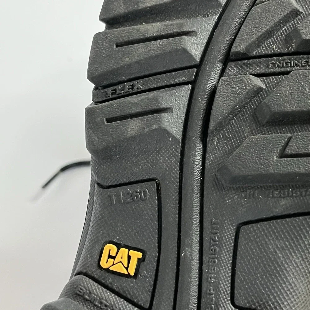 CAT P90936 Steel Toe Waterproof Work Boots ASTM F2413-18 EH Men's Size 10